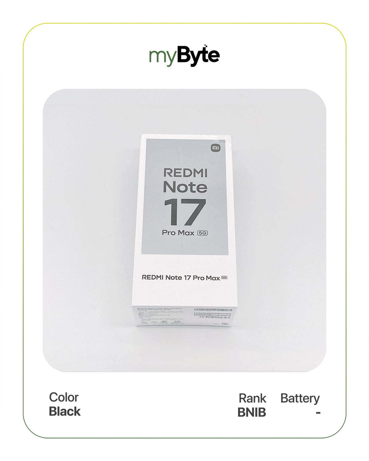 Redmi Note 17 Pro Max 5G 256GB (SIM Free)