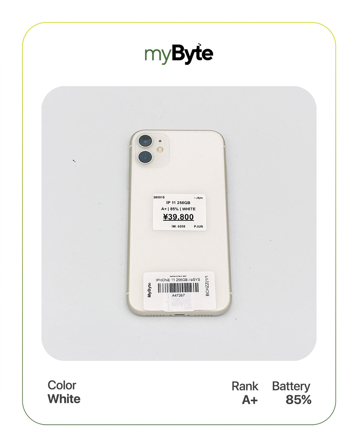 iPhone 11 256GB (SIM Free)