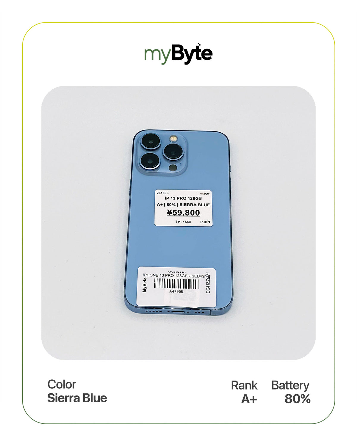 iPhone 13 Pro 5G 128GB (SIM Free)
