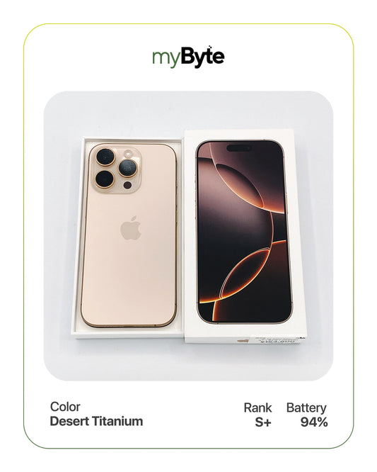 iPhone 16 Pro 5G 256GB (SIM Free) myByte International