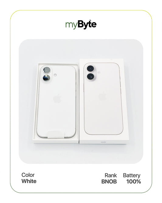 iPhone 17 5G 256GB eSIM (Sim Free) White myByte International