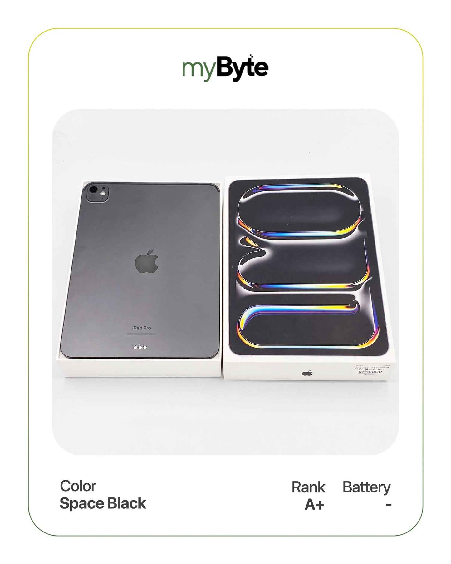 iPad Pro 11-inch M4 2024 256GB (Wi-Fi) myByte International