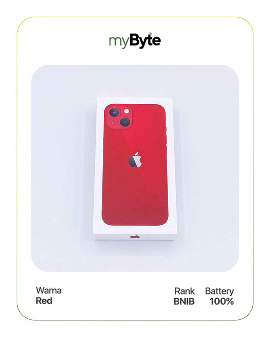 iPhone 13 5G 128GB (SIM Free) Red myByte International