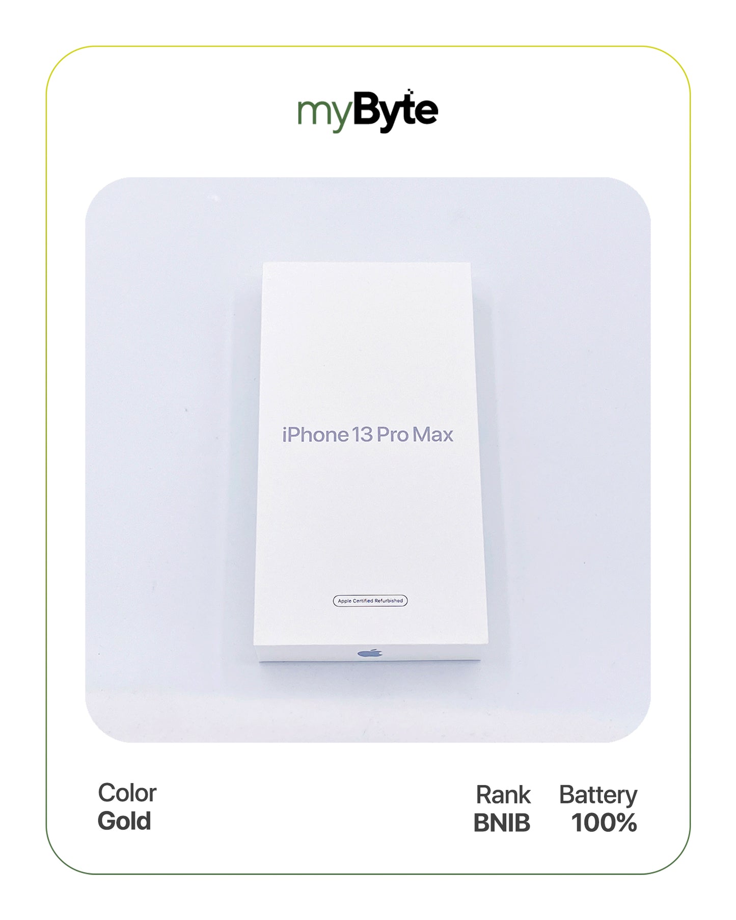 iPhone 13 Pro Max 5G 1TB (SIM Free) Gold SIM Free myByte International