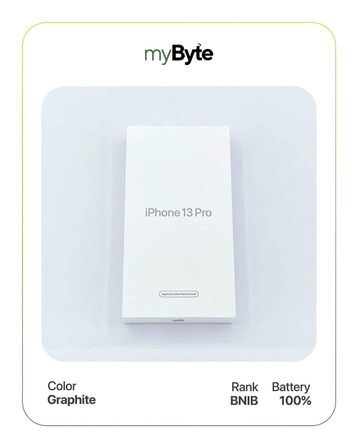 iPhone 13 Pro 5G 1TB (SIM Free) Graphite myByte International