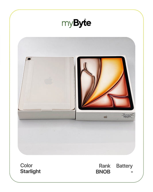 iPad Air M4 11-inch 2026 128GB (Wi-Fi) Starlight myByte International