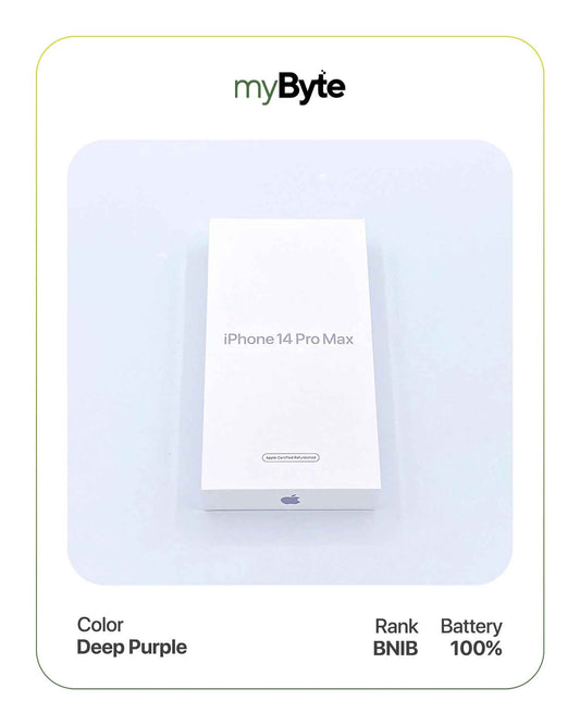iPhone 14 Pro Max 5G 512GB (SIM Free) Deep Purple SIM Free myByte International