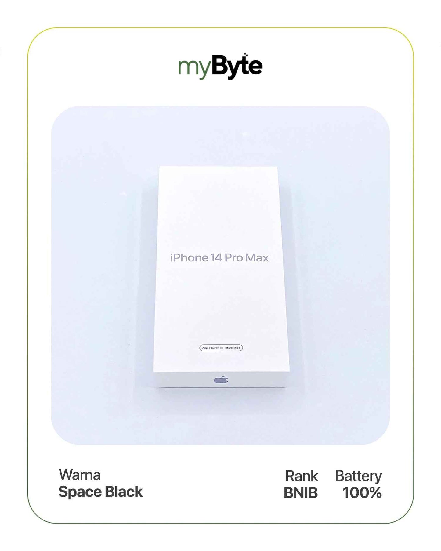 iPhone 14 Pro Max 5G 256GB Silent Camera (SIM Free) Space Black SIM Free myByte International