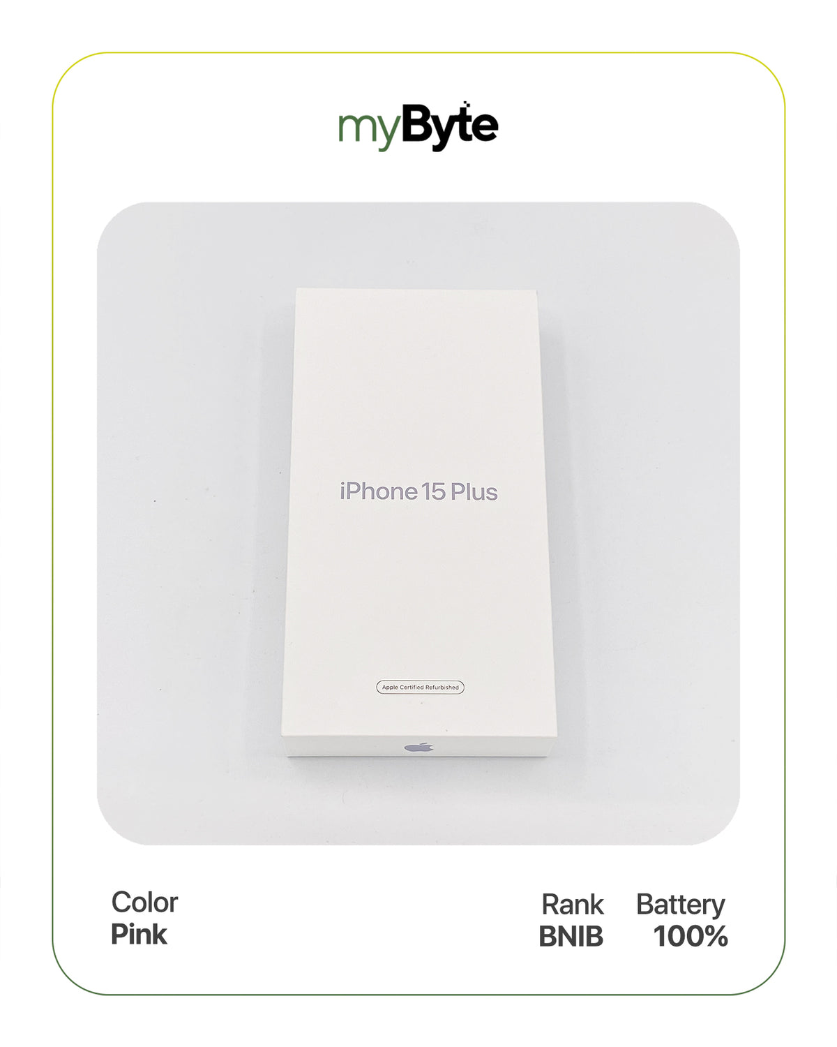 iPhone 15 Plus 5G 256GB (Sim Free) Pink SIM Free myByte International