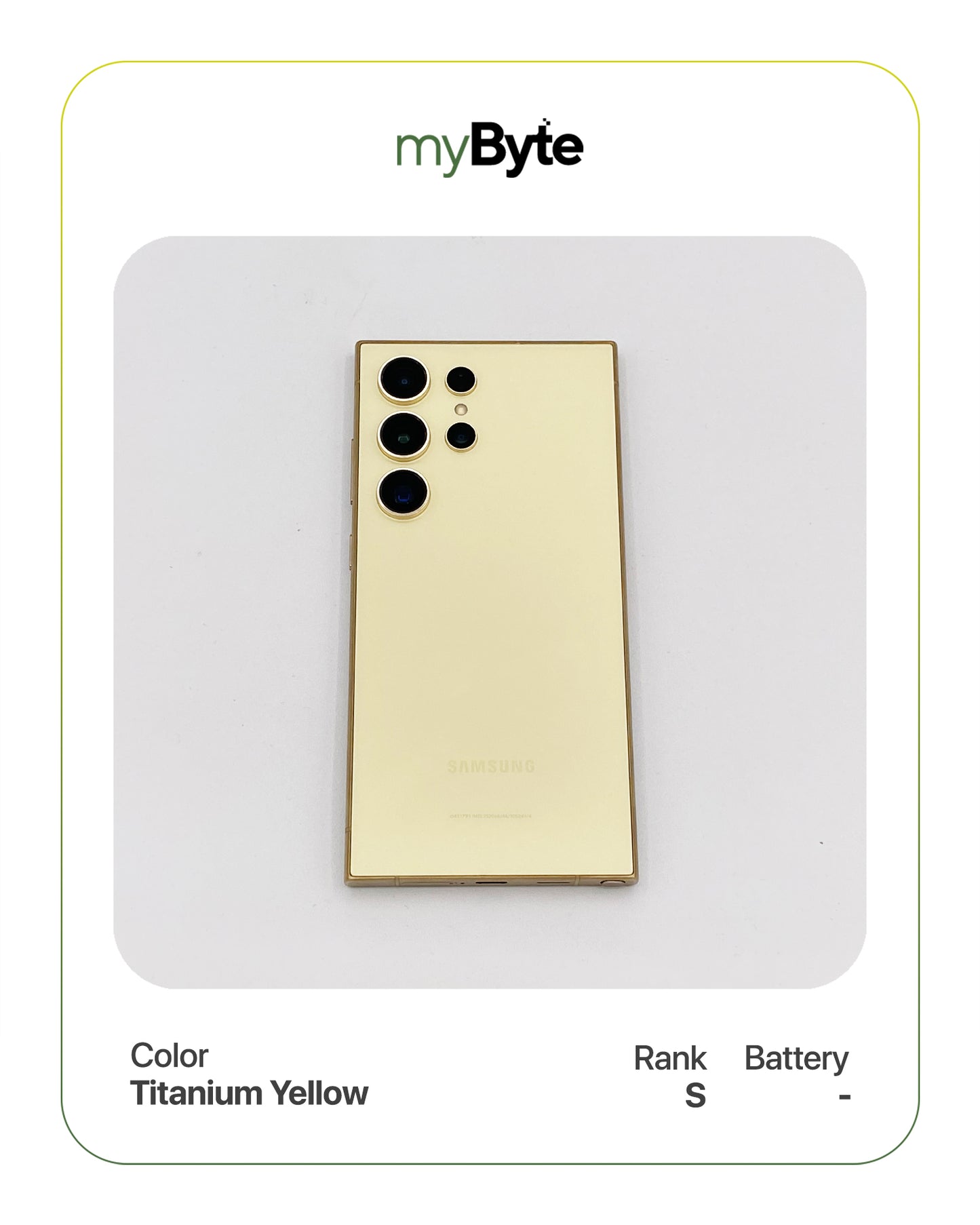 Samsung Galaxy S24 Ultra 5G 256GB myByte International