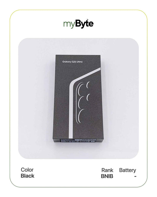 Samsung Galaxy S26 Ultra 5G 256GB (SIM Free) Black SIM Free myByte International