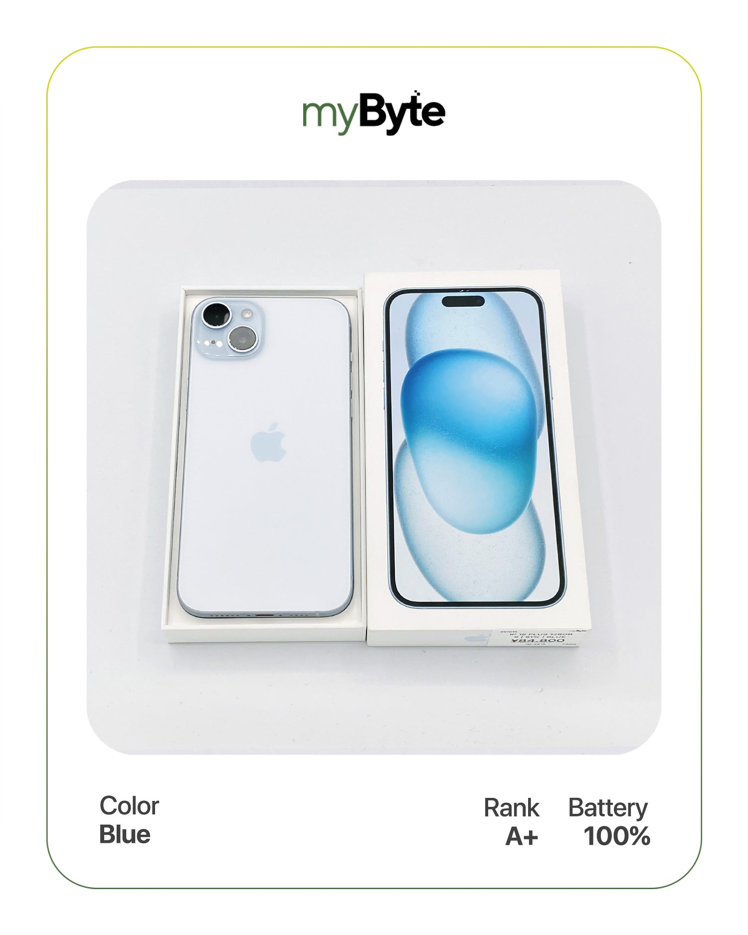 iPhone 15 5G 128GB (SIM Free) myByte International