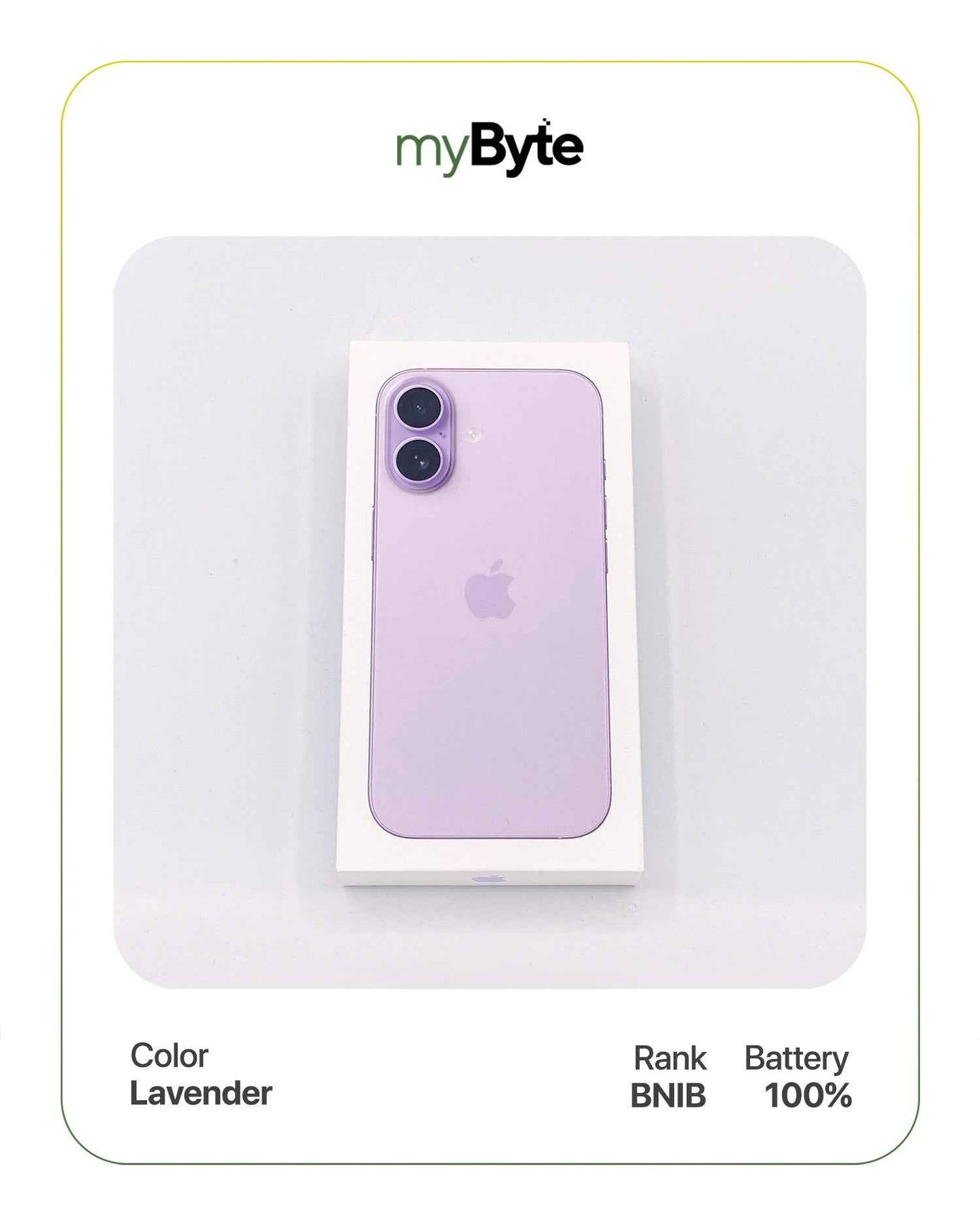 iPhone 17 5G 256GB eSIM (SIM Free) Lavender myByte International