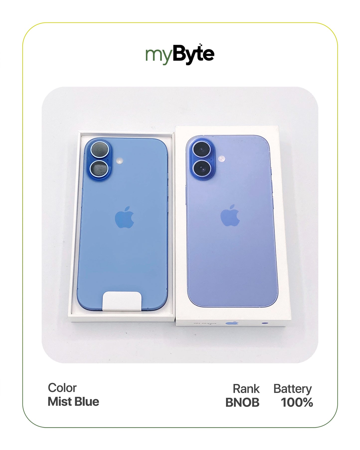 iPhone 17 5G 256GB eSIM (Sim Free) Mist Blue myByte International