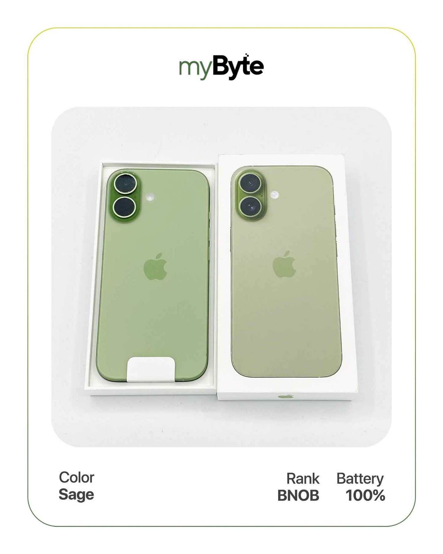 iPhone 17 5G 512GB eSIM (SIM Free) Sage myByte International