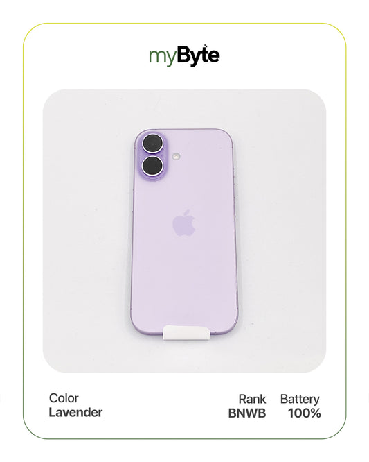 iPhone 17 5G 256GB eSIM (Sim Free) Lavender myByte International