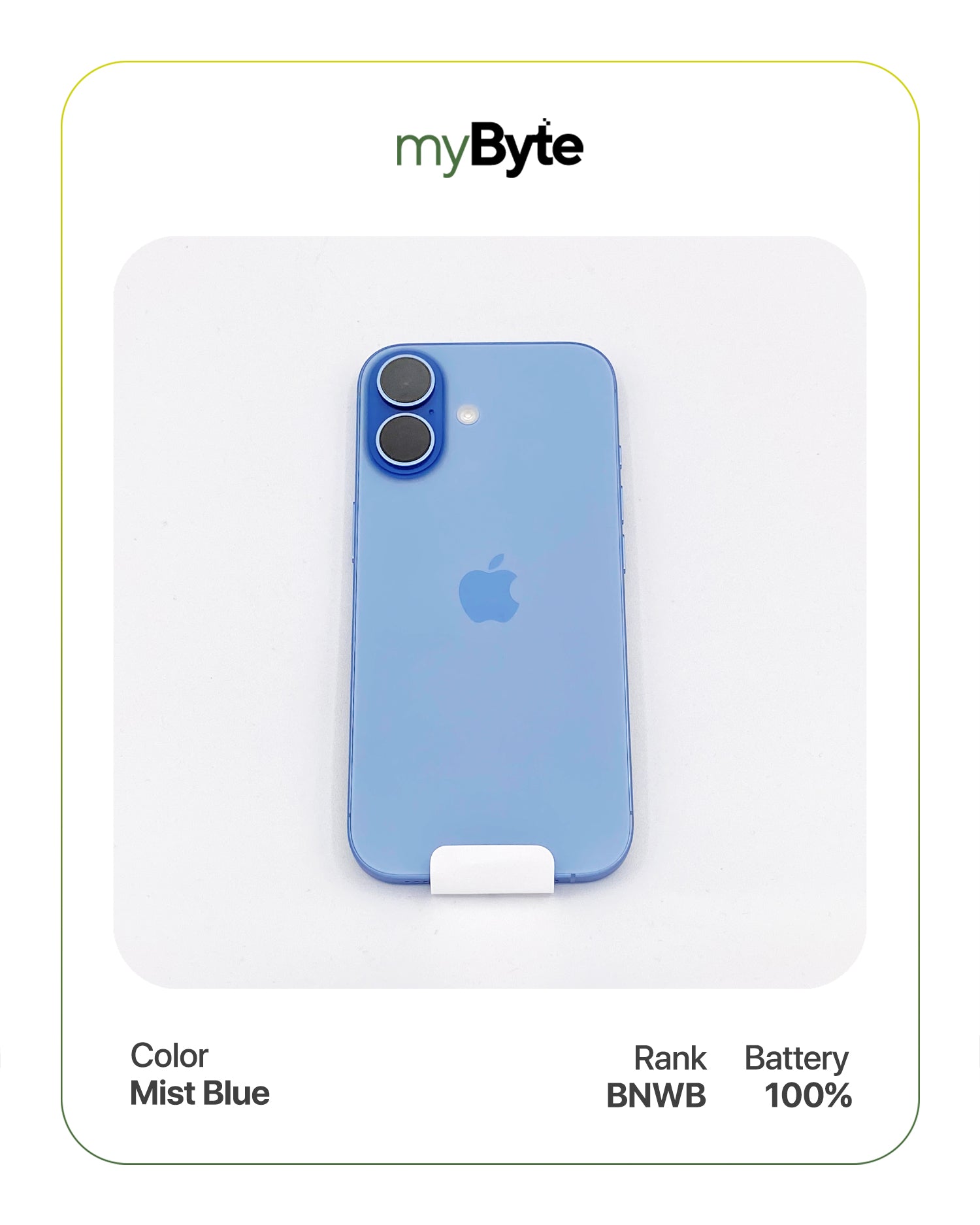 iPhone 17 5G 256GB eSIM (Sim Free) Mist Blue myByte International