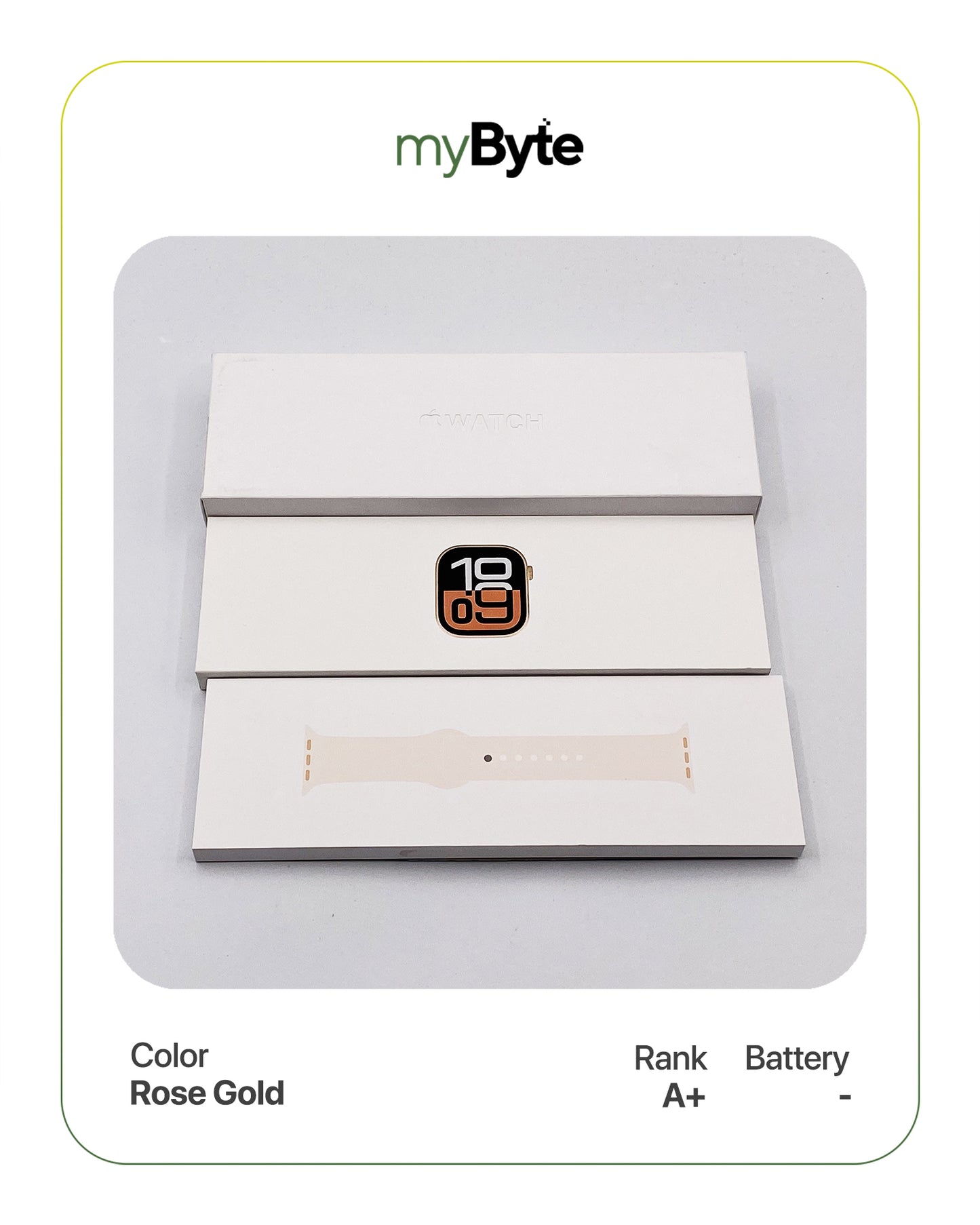 Apple Watch Series 10 GPS 42mm (GPS + Cellular) Rose gold SIM Free myByte International