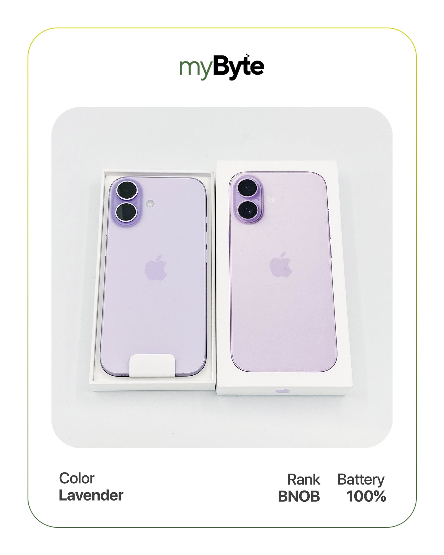 iPhone 17 5G 512GB eSIM (Sim Free) Lavender myByte International