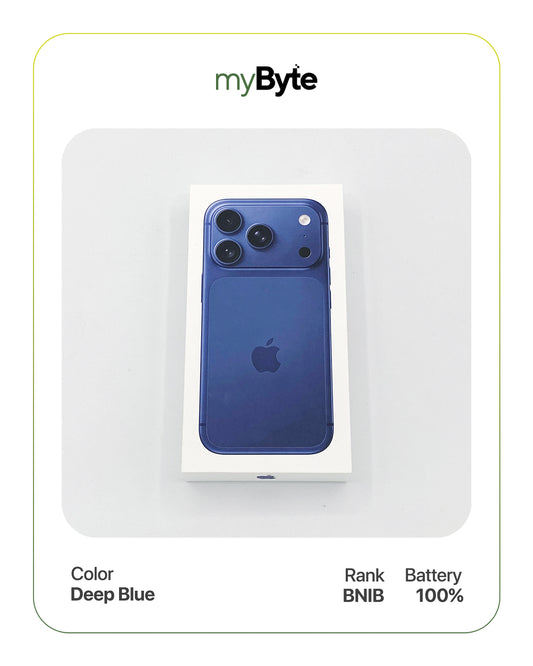 iPhone 17 Pro Max 5G 512GB eSIM (SIM Free) Deep Blue SIM Free myByte International