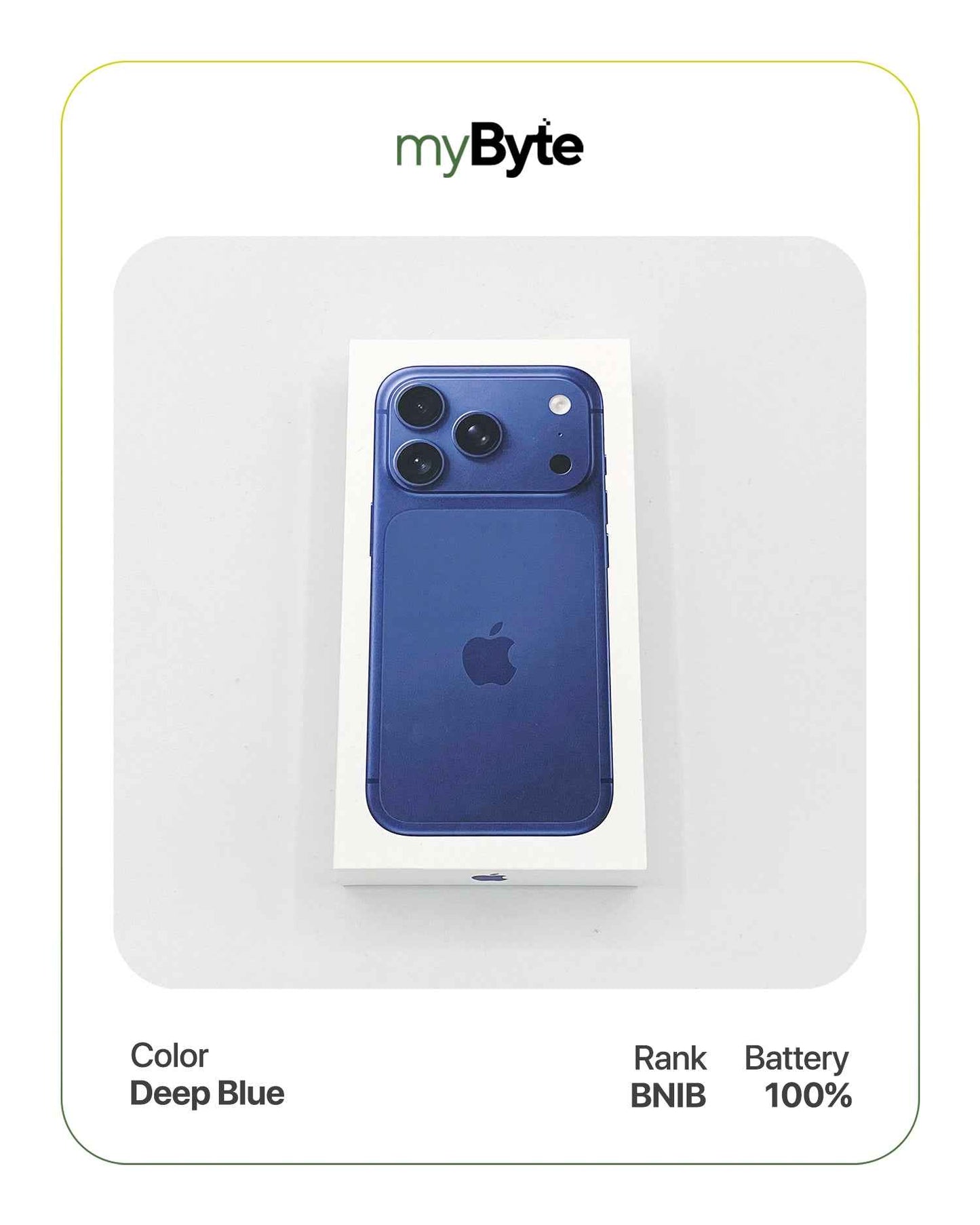 iPhone 17 Pro Max 5G 256GB eSIM (SIM Free) Deep Blue myByte International