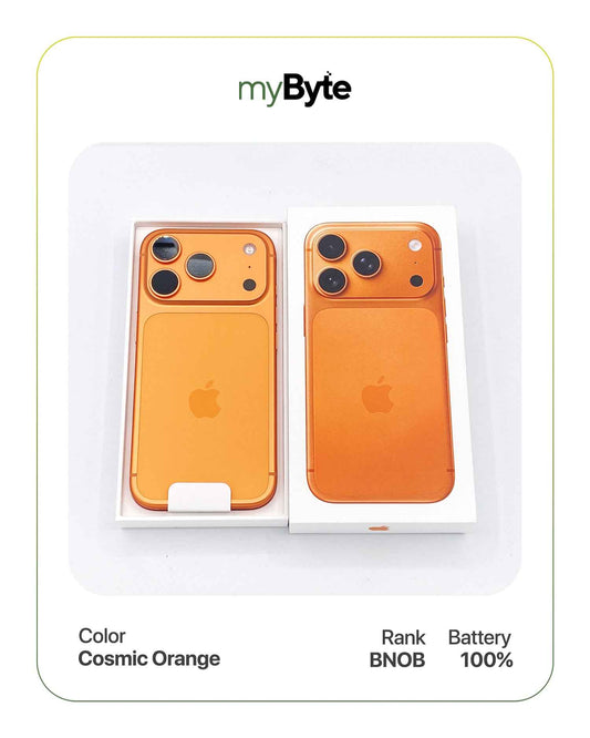 iPhone 17 Pro 5G 256GB eSIM (SIM Free) Cosmic Orange myByte International