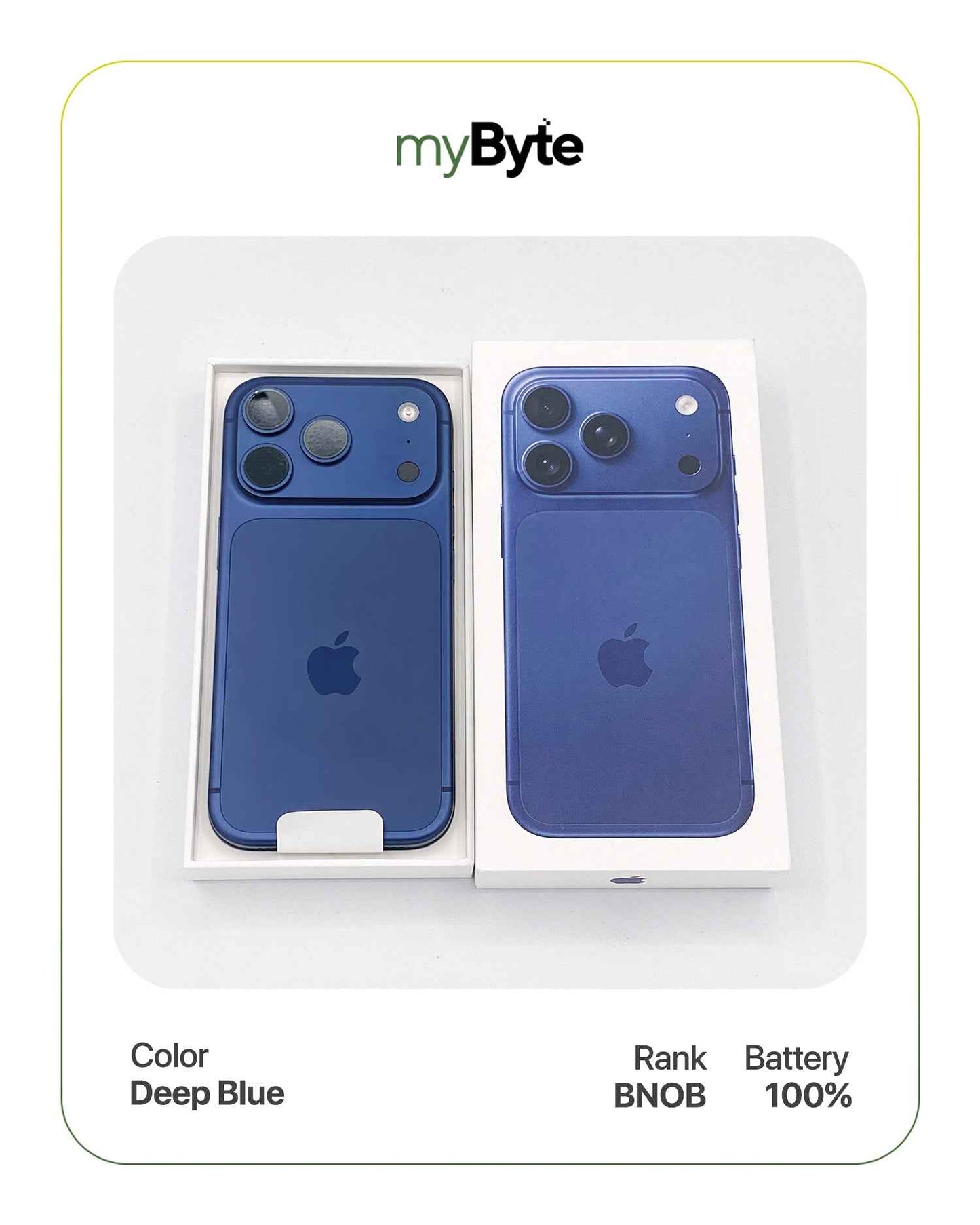 iPhone 17 Pro Max 5G 1TB eSIM (SIM Free) Deep Blue myByte International