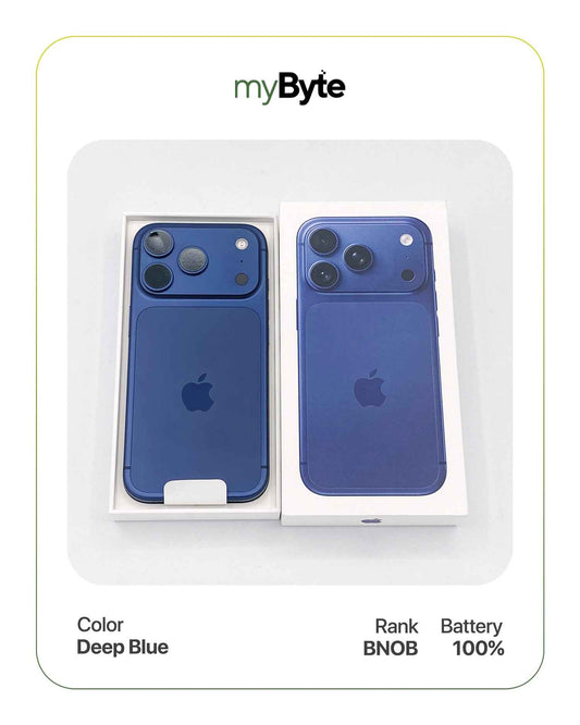 iPhone 17 Pro Max 5G 512GB Silent Camera (Dual SIM) Deep Blue myByte International