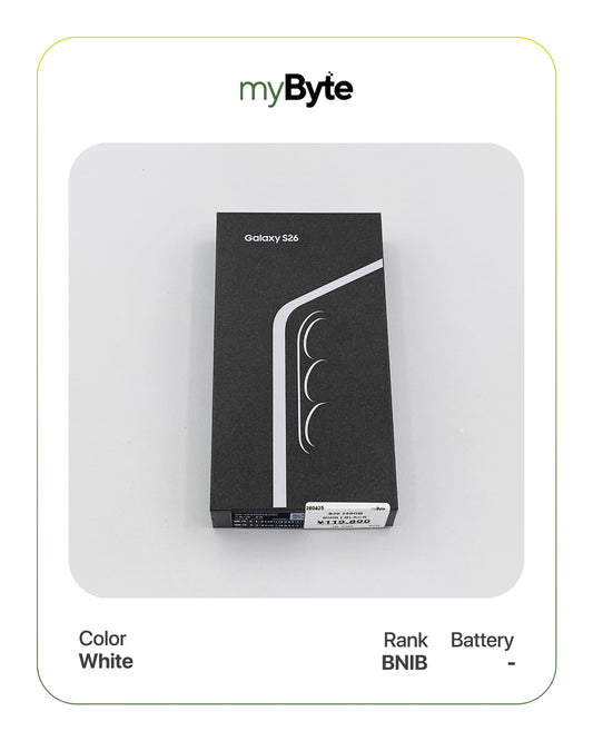 Samsung Galaxy S26 5G 256GB (SIM Free) White SIM Free myByte International