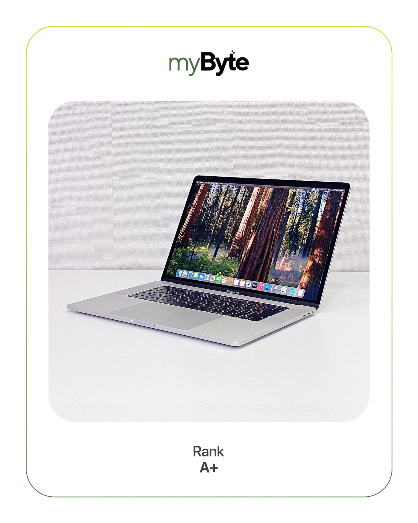 MacBook Pro Retina 15-inch 2019 Touch Bar myByte International