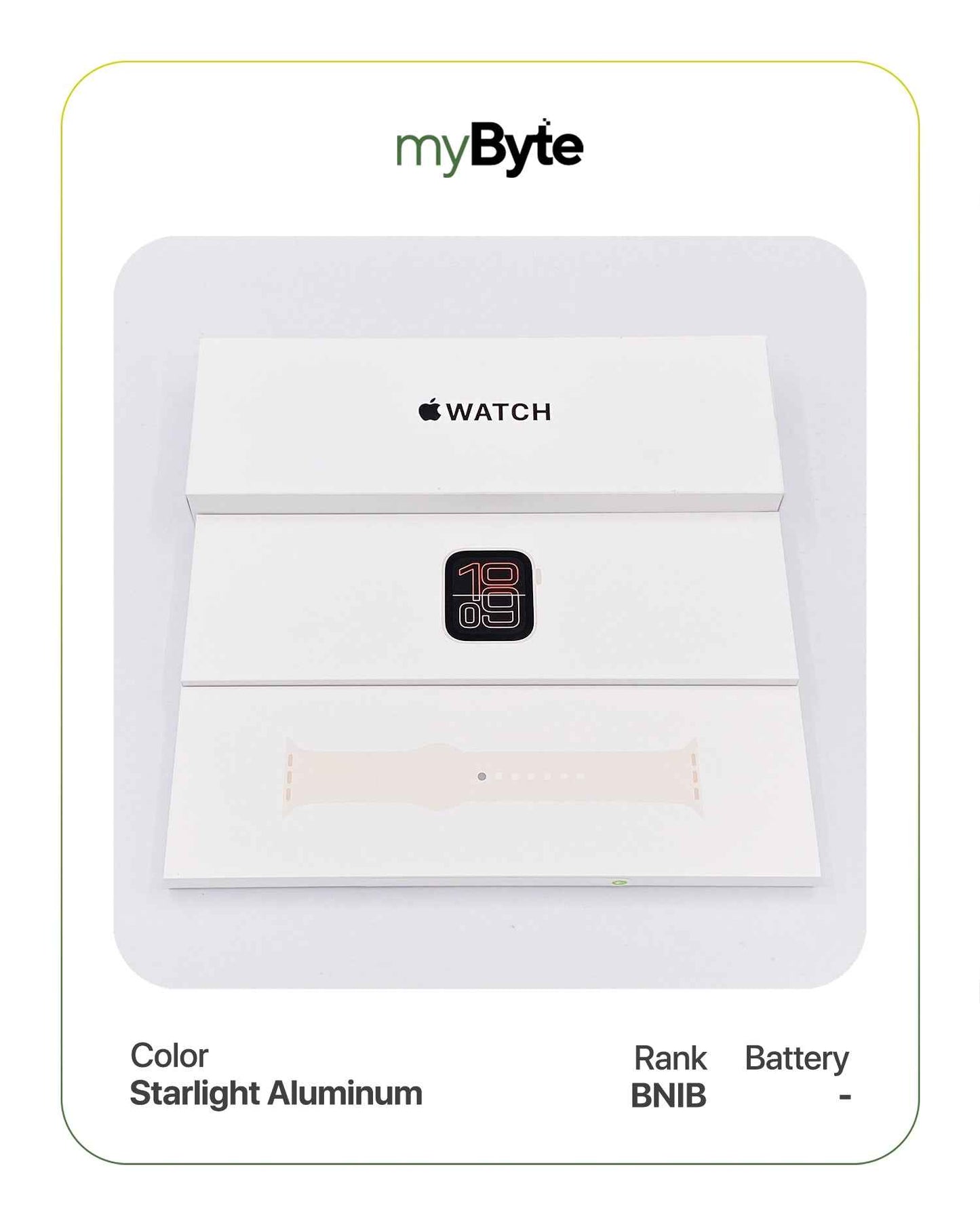 Apple Watch SE 3 40MM (CELL) Starlight Aluminum myByte International