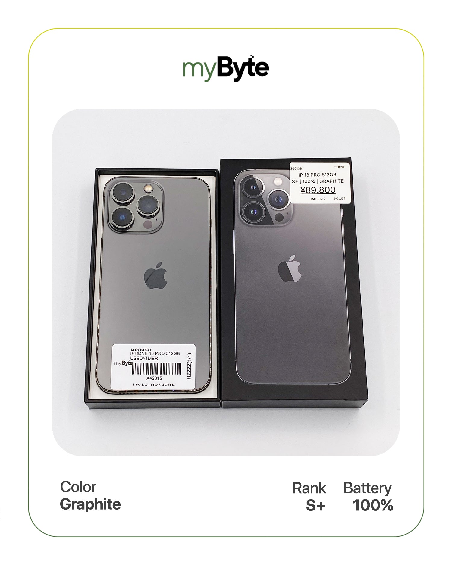 iPhone 13 Pro 5G 512GB (SIM Free) - MyByte International – myByte