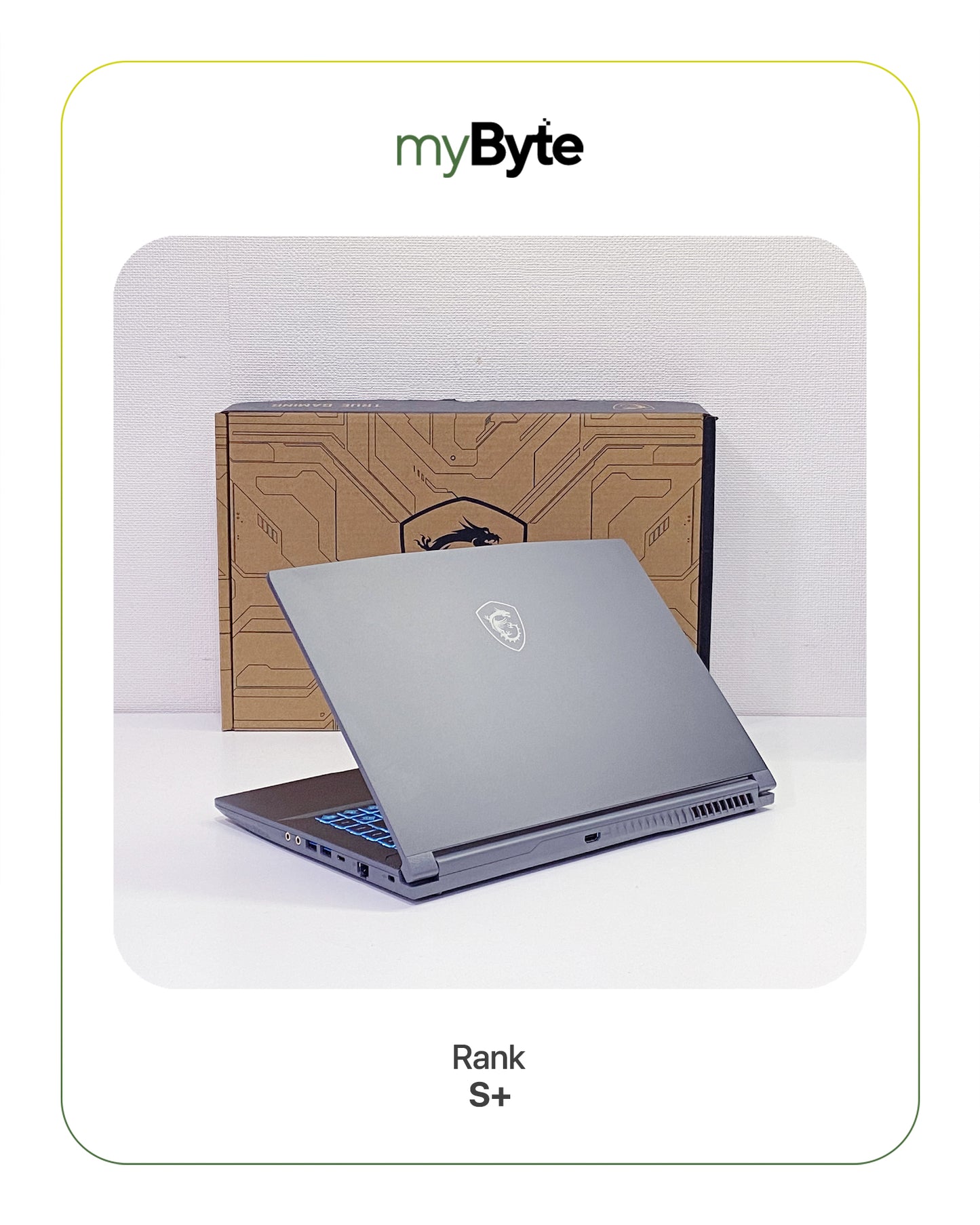 Gaming MSI Thin 15 B12UC myByte International