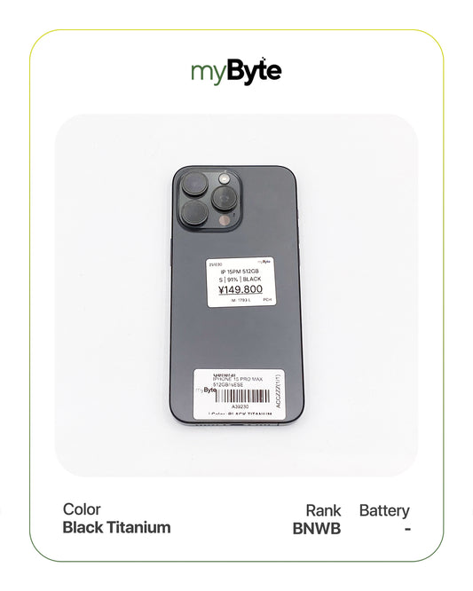 iPhone 15 Pro Max 5G 512GB (SIM Free)