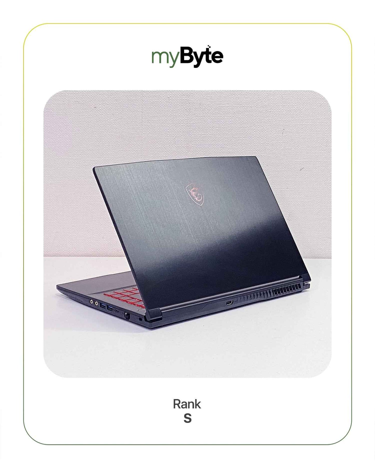 Gaming MSI GF63 Thin 11UC myByte International