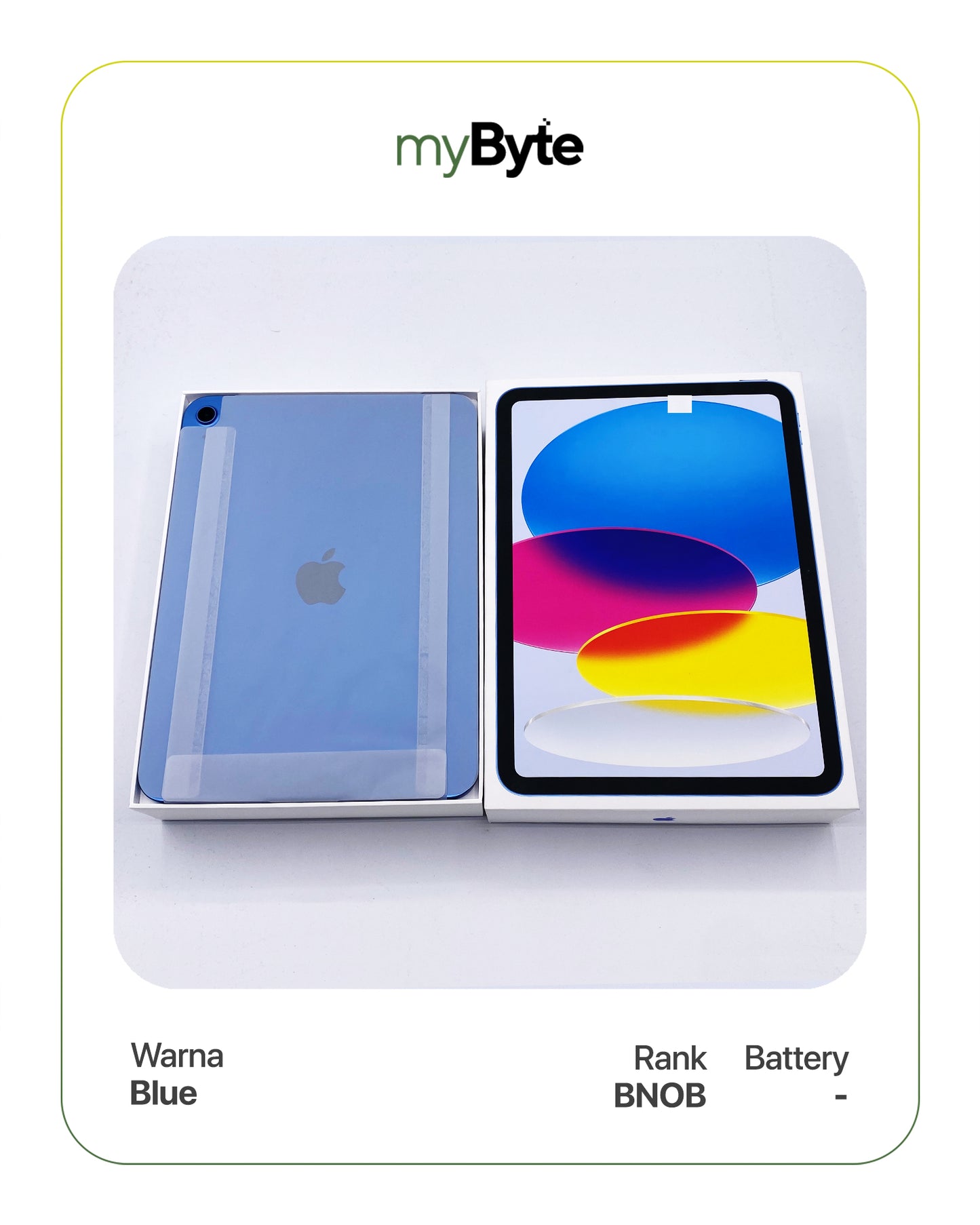 iPad A16 2025 256GB (Wi-Fi) Blue myByte International