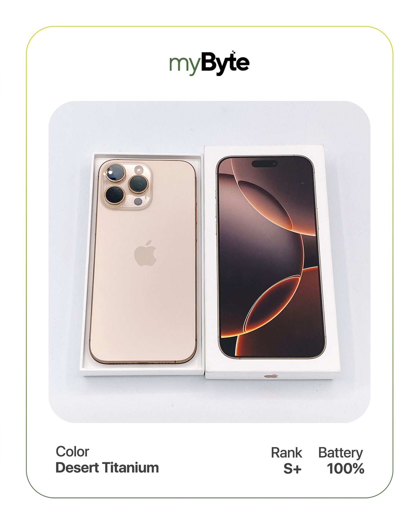 iPhone 16 Pro Max 5G 1TB (SIM Free) myByte International
