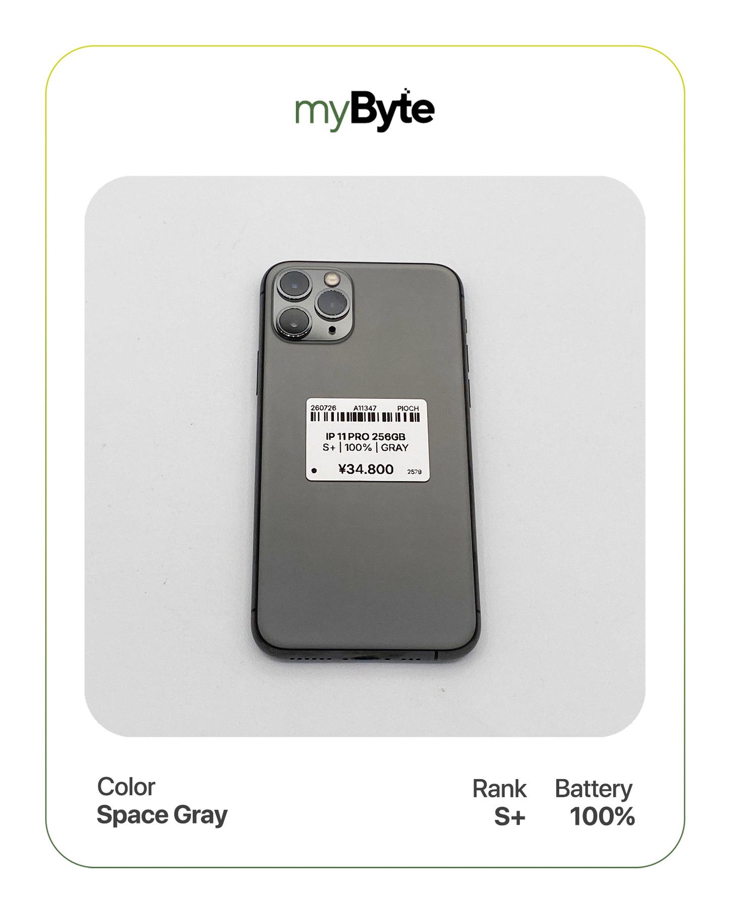 iPhone 11 Pro 256GB (SIM Free) myByte International