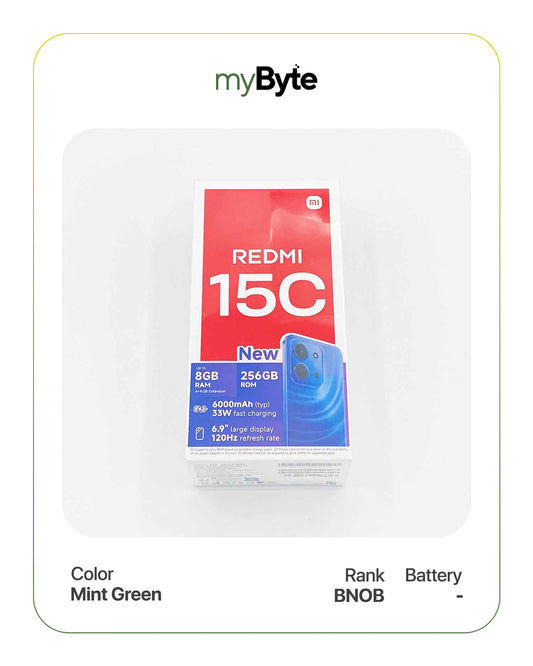 Redmi 15C 256GB (SIM Free) myByte International
