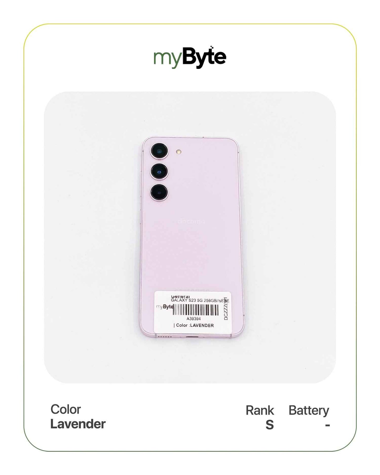 Samsung Galaxy S23 5G 256GB Docomo Ver. (SIM Free) myByte International