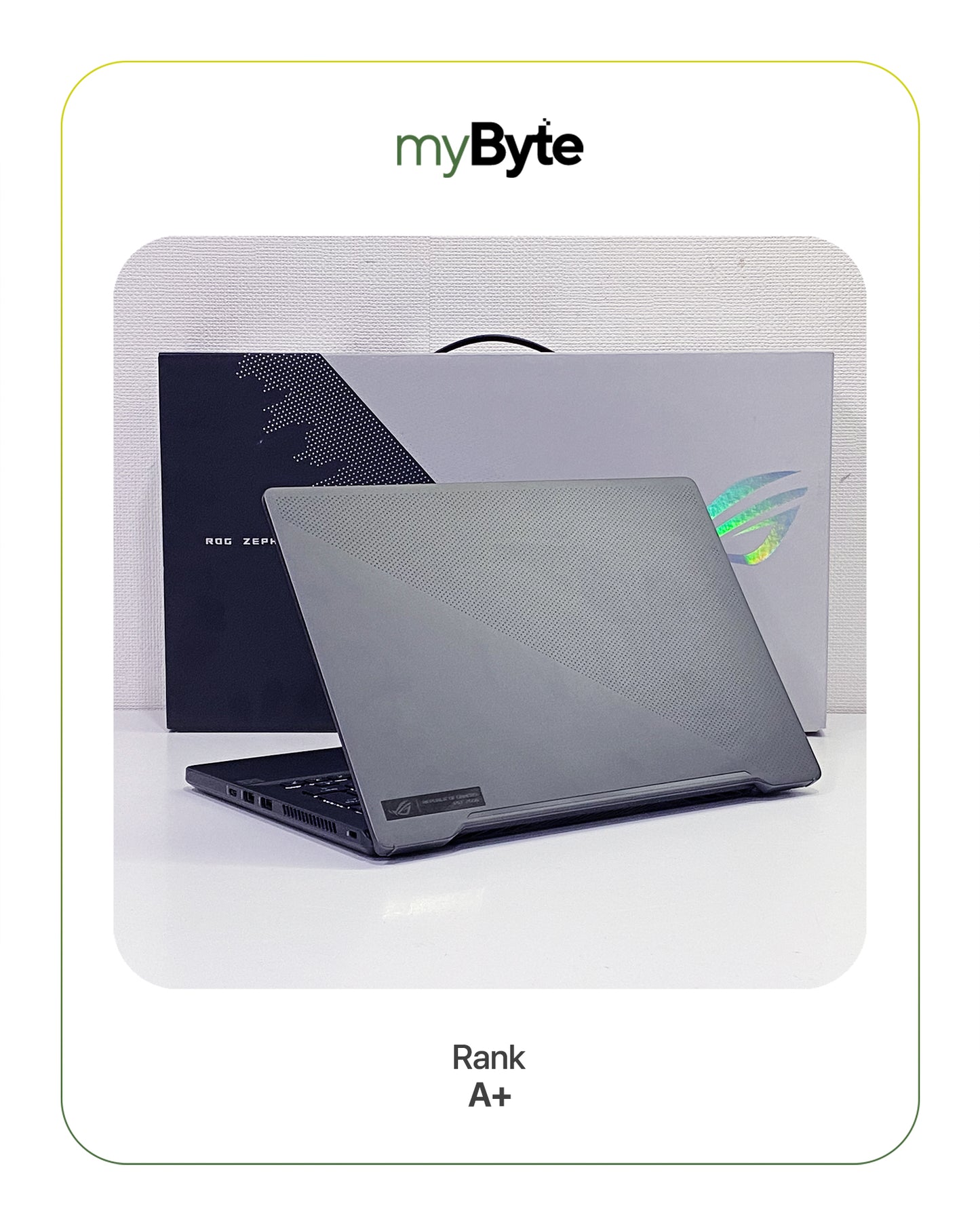 Gaming ASUS ROG Zephyrus G14 GA401QH myByte International