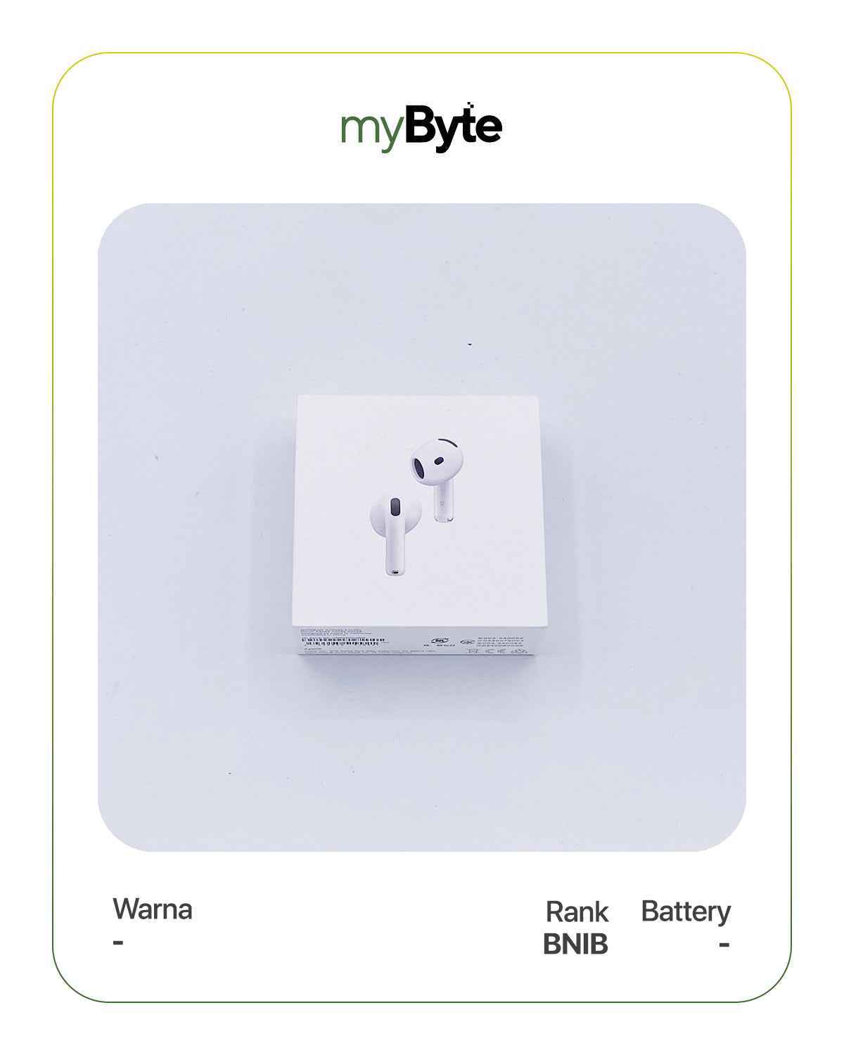 AirPods 5th Gen (Wireless Charging Case) myByte International