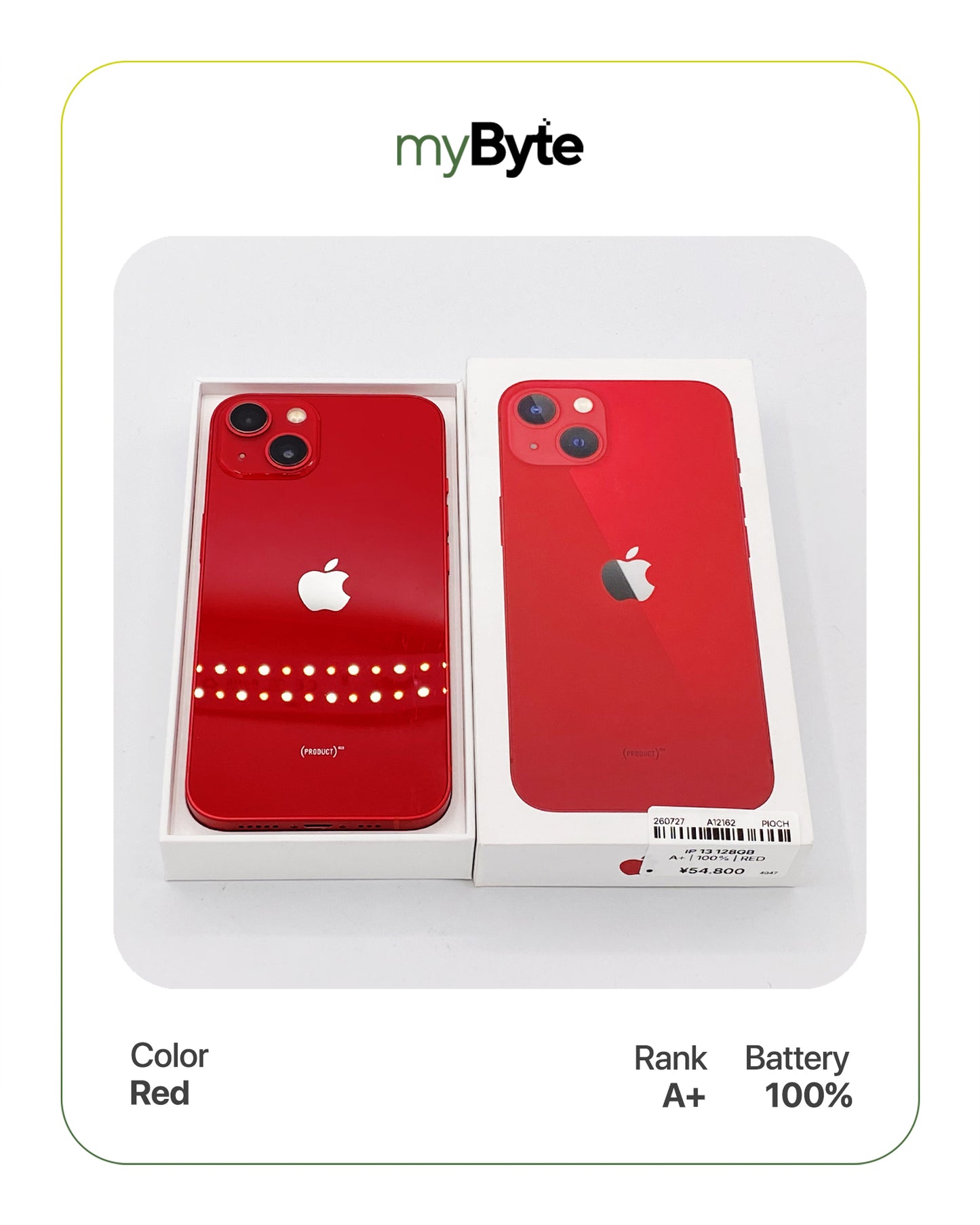 iPhone 13 5G 128GB (SIM Free) myByte International