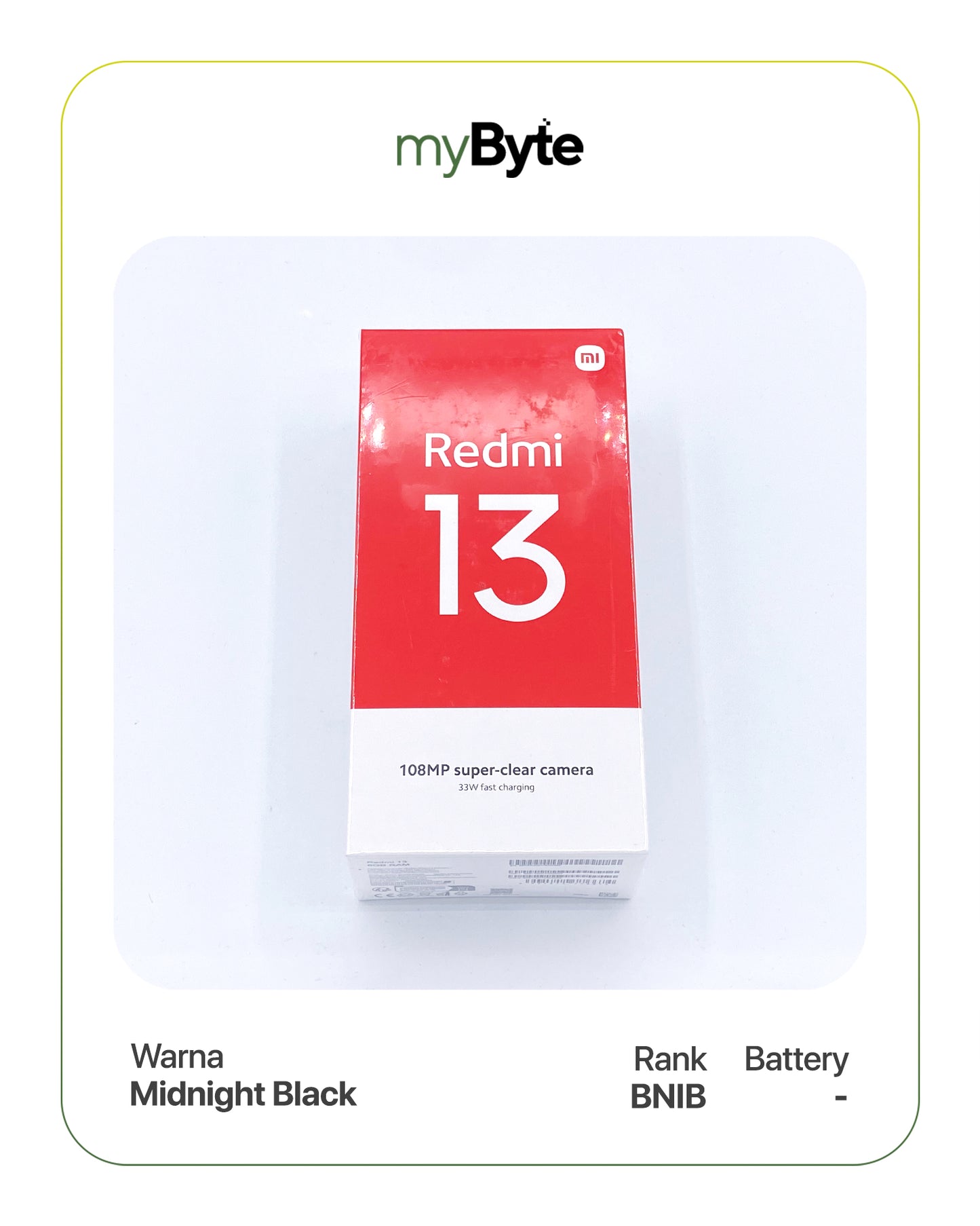 Redmi 13 256GB (Sim Free)