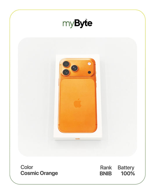 iPhone 17 Pro Max 5G 512GB eSIM (SIM Free) Cosmic Orange SIM Free myByte International