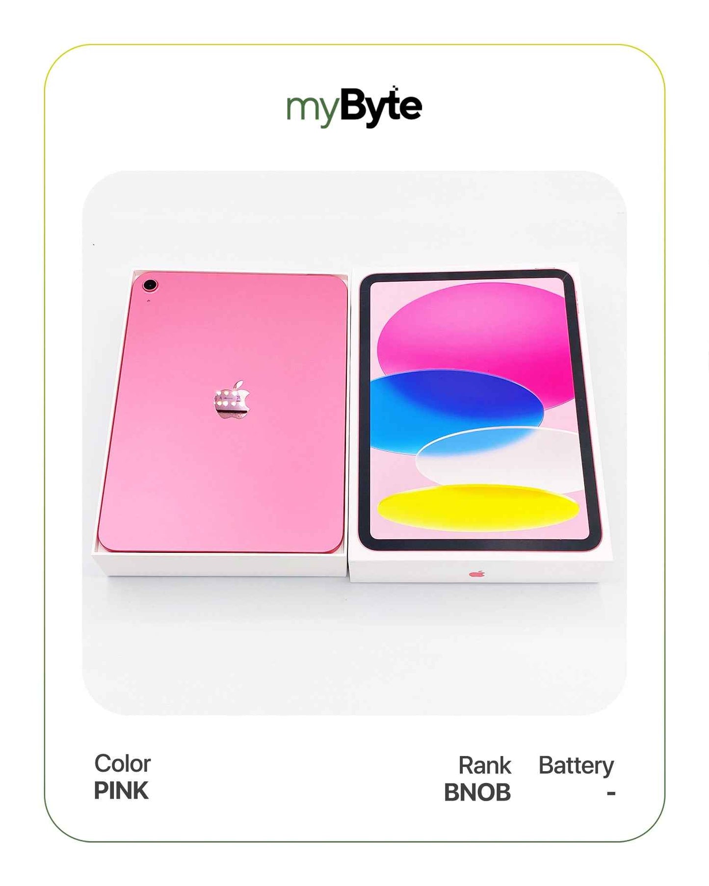 iPad A16 2025 128GB (Wi-Fi + Cellular) Pink SoftBank (-) myByte International