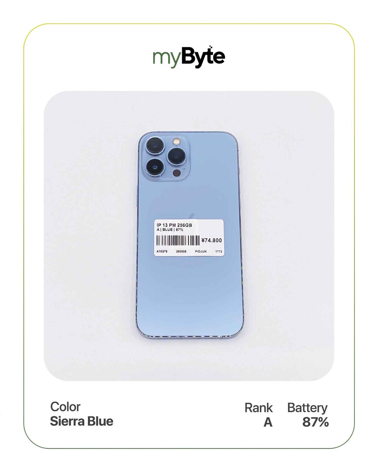 iPhone 13 Pro Max 5G 256GB (SIM Free)