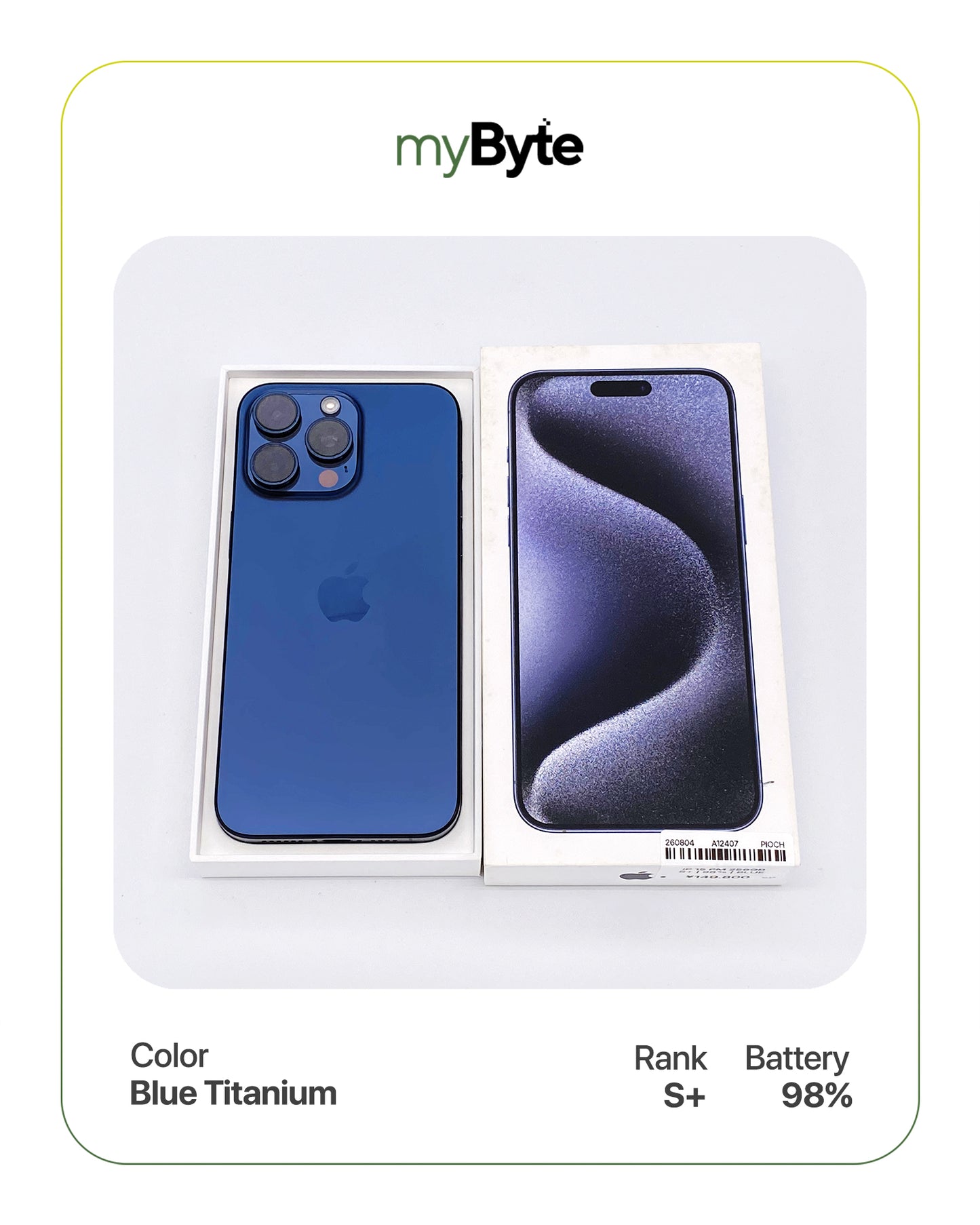 iPhone 15 Pro Max 5G 256GB (SIM Free)