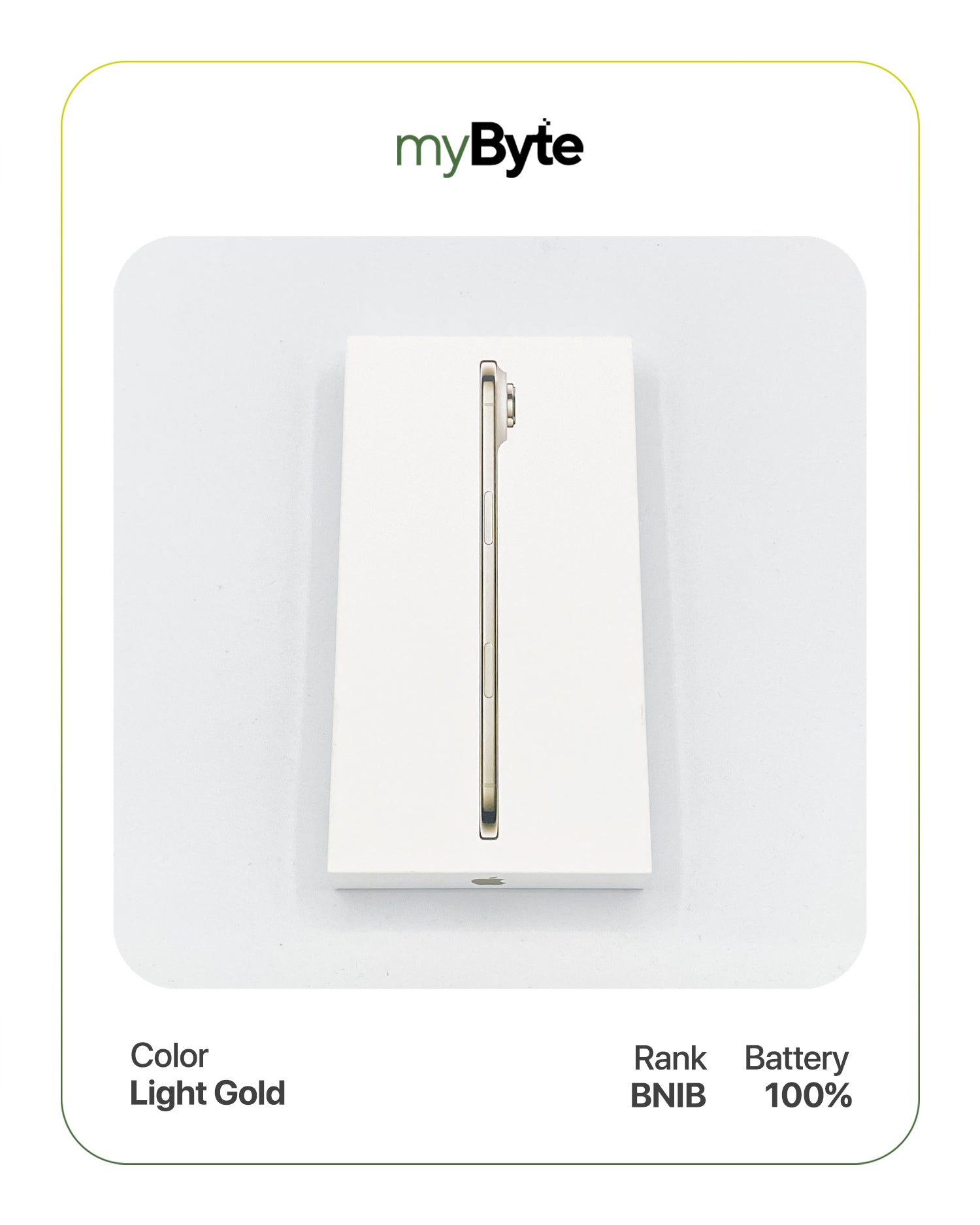 iPhone Air 5G 256GB eSIM (Sim Free) Light Gold myByte International