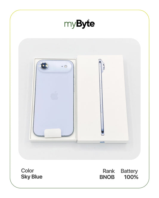 iPhone Air 5G 256GB eSIM (SIM Free) Sky Blue SoftBank (-) myByte International